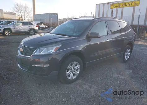 2015 Chevrolet Traverse Ls из США, поврежденный, VIN 1GNKVFKD2FJ227083